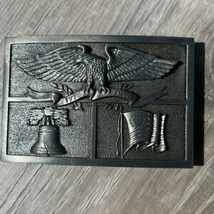 American symbols belt buckle limited edition